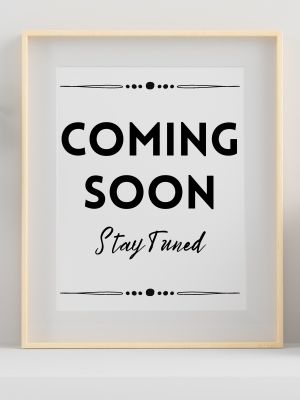 coming soon